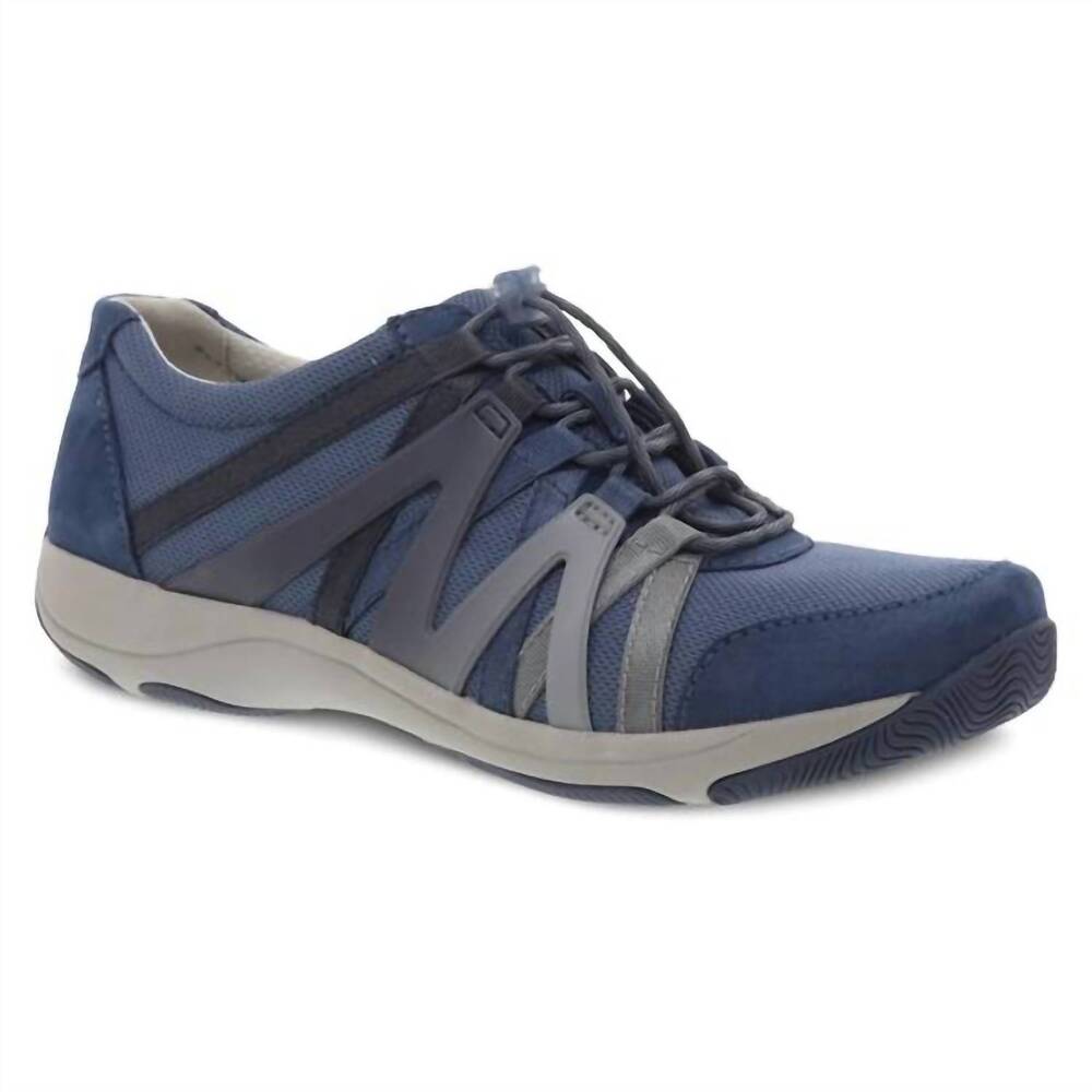 NEW DANSKO women's henriette sneakers in navy suede